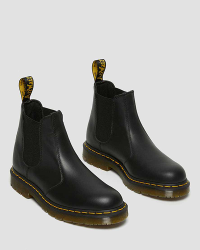 Dr. Martens' 2976 Slip Resistant Leather Chelsea Boots In Black