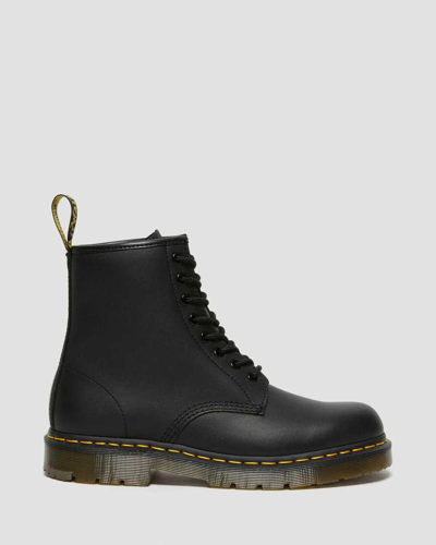 Shop Dr. Martens' 1460 Slip Resistant Leather Lace Up Boots In Black