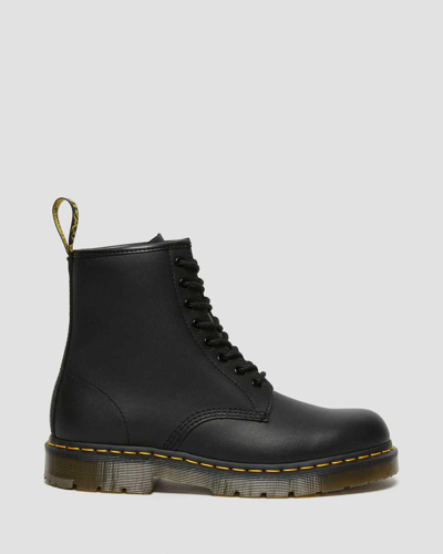 Dr. Martens' 1460 Slip Resistant Leather Lace Up Boots In Black