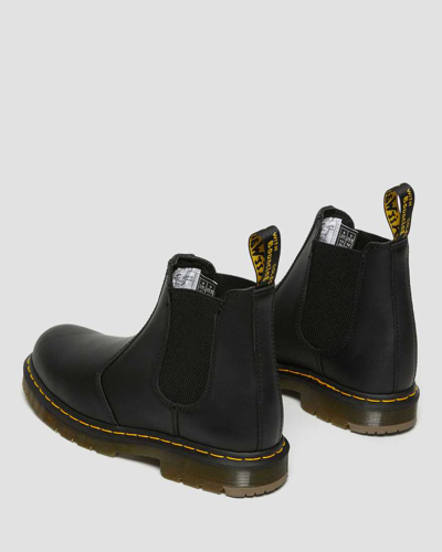 Shop Dr. Martens' 2976 Slip Resistant Leather Chelsea Boots In Black