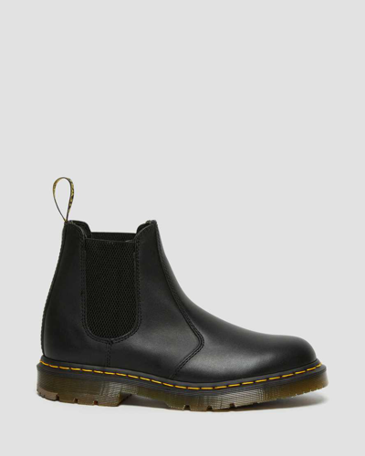 Dr. Martens' 2976 Slip Resistant Leather Chelsea Boots In Black
