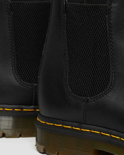Dr. Martens' 2976 Slip Resistant Leather Chelsea Boots In Black