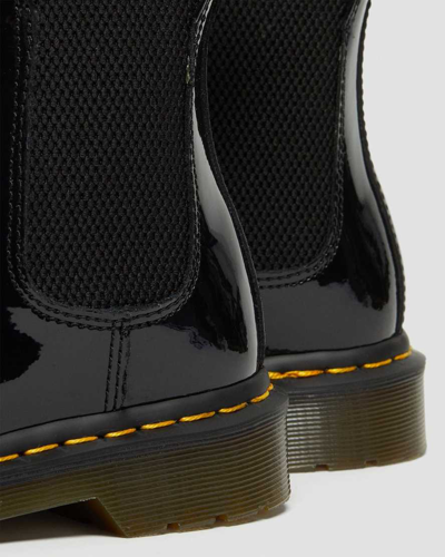 Shop Dr. Martens' 2976 Women's Patent Leather Chelsea Boots In Schwarz
