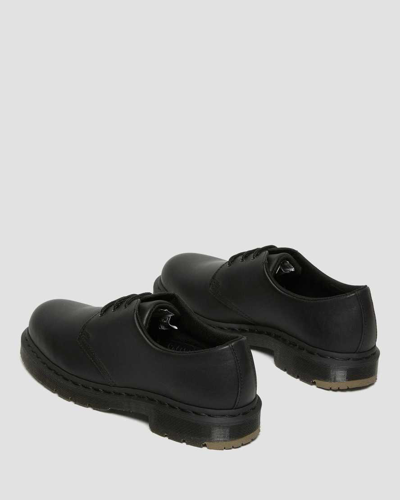 Shop Dr. Martens' 1461 Mono Slip Resistant Oxford Shoes In Black
