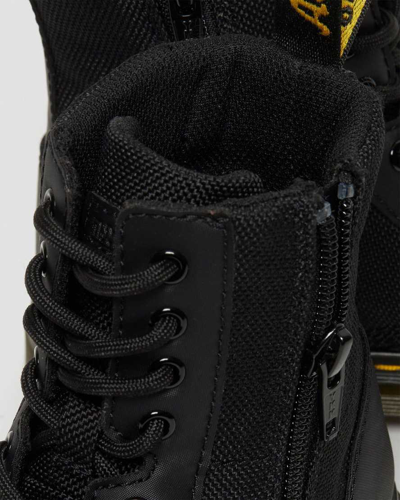 Dr. Martens' Junior Combs Extra Tough Poly Casual Boots In Black