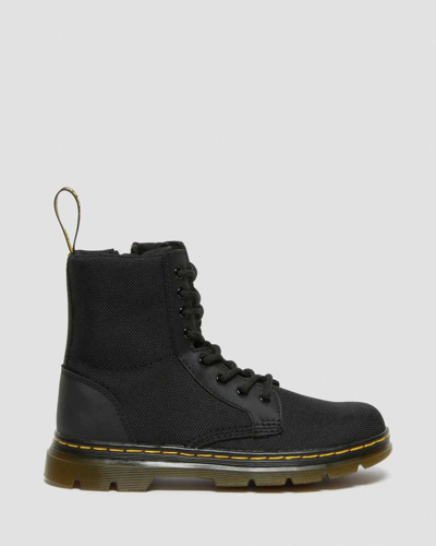 Dr. Martens' Junior Combs Extra Tough Poly Casual Boots In Black
