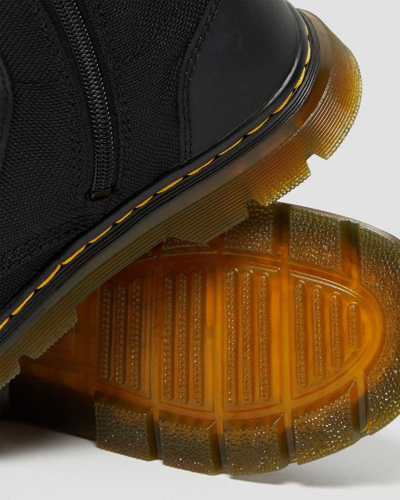 Dr. Martens' Junior Combs Extra Tough Poly Casual Boots In Black