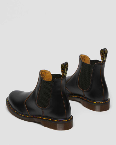 Shop Dr. Martens' 2976 Vintage Made In England Chelsea Boots In Schwarz