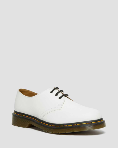 Shop Dr. Martens' 1461 Smooth Leather Oxford Shoes In Weiss
