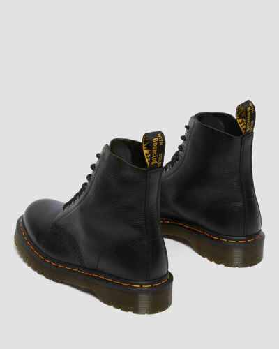Shop Dr. Martens' 1460 Pascal Bex Pisa Leather Lace Up Boots In Black