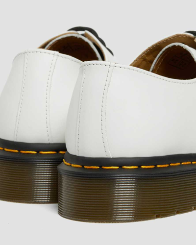 Shop Dr. Martens' 1461 Smooth Leather Oxford Shoes In Weiss