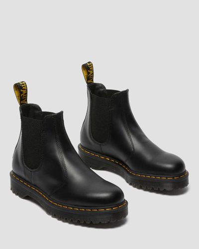 Shop Dr. Martens' 2976 Bex Glatte Chelsea Stiefel In Schwarz