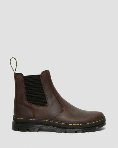 Dr. Martens' Embury Crazy Horse Leather Casual Boots In Brown
