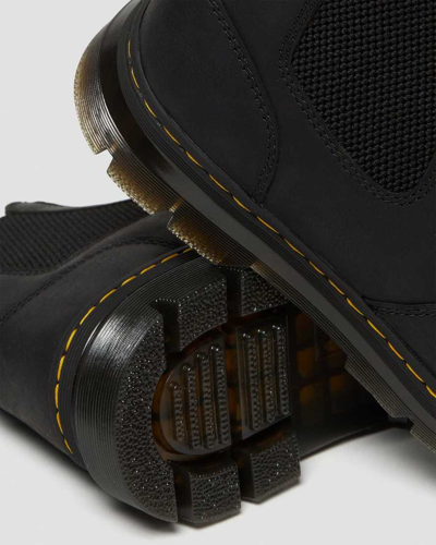 Dr. Martens Embury Mens Lugged Sole Leather Chukka Boots In Black