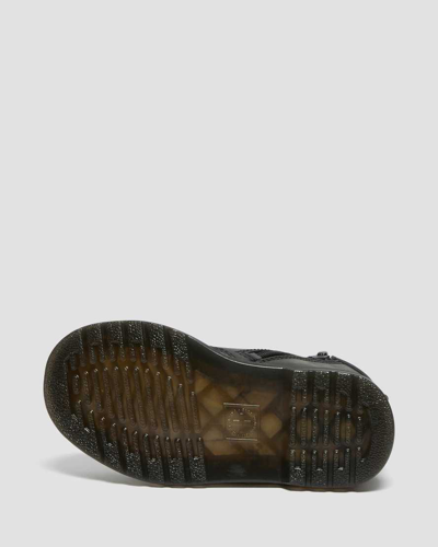 Dr. Martens' Toddler 1460 Faux Fur Lined Boots In Black