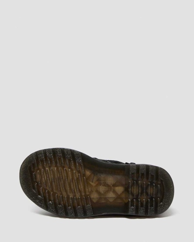 Dr. Martens' Toddler 2976 Faux Fur Lined Chelsea Boots In Schwarz