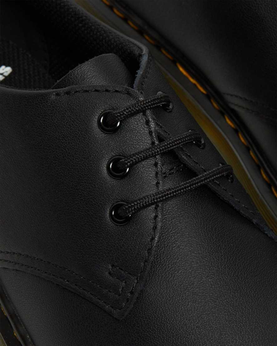 Dr. Martens' Youth 1461 Softy T Leather Shoes In Black