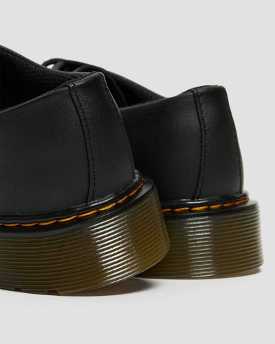 Dr. Martens' Youth 1461 Softy T Leather Shoes In Black