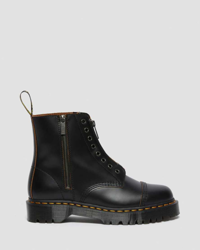 Shop Dr. Martens' 1460 Laceless Bex Leather Boots In Black