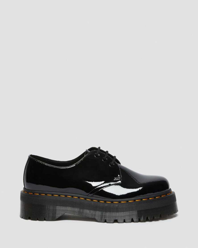 Shop Dr. Martens' 1461 Quad Plattform Schuhe In Black