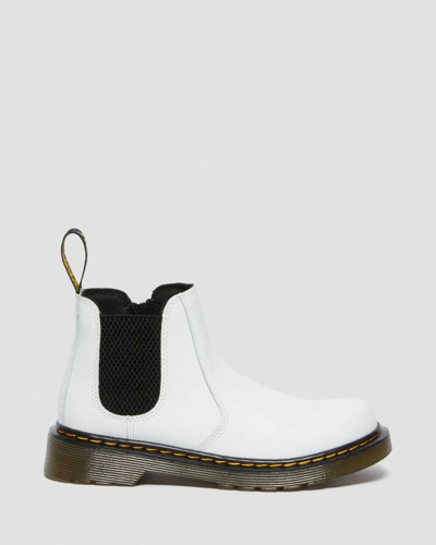 Shop Dr. Martens' Junior 2976 Leather Chelsea Boots In White