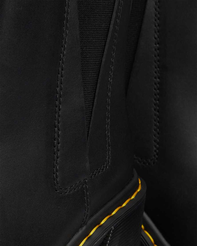 Dr. Martens Damen Spence Leder Chelsea-stiefel Mit Absatz In Black