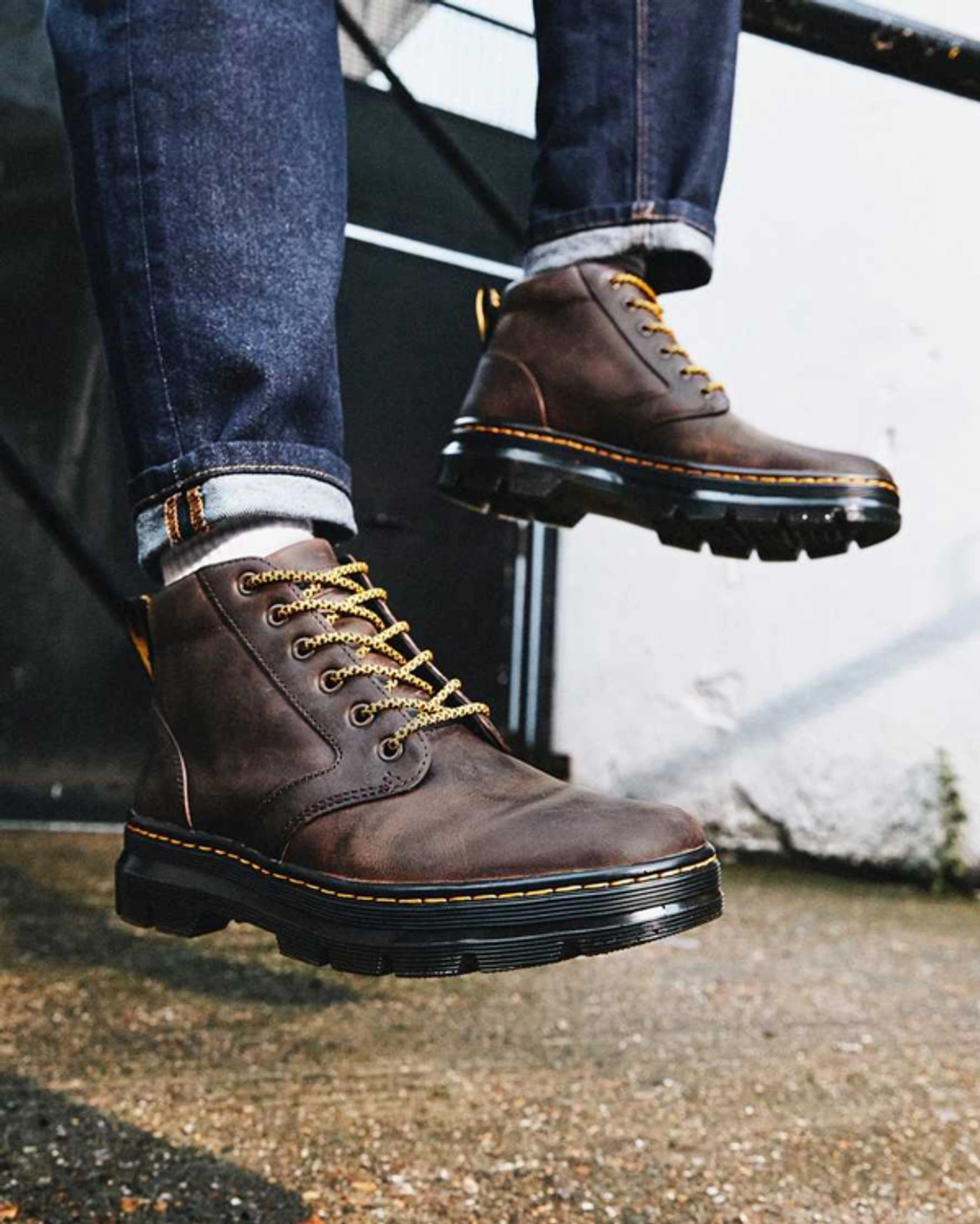 Dr. Martens Dark Brown Bonny Leather Casual Men’s Boots Size 12 US Dr. Martens Bonny Boot - Men main image 2