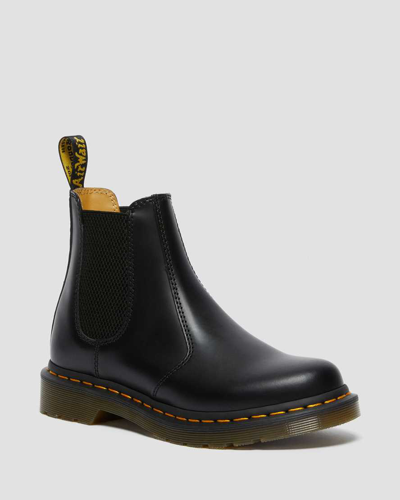 Shop Dr. Martens' 2976 Women's Smooth Leather Chelsea Boots In Black