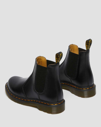 Shop Dr. Martens' 2976 Women's Smooth Leather Chelsea Boots In Black