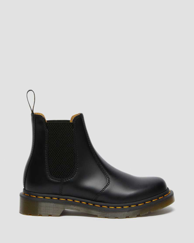 Shop Dr. Martens' 2976 Women's Smooth Leather Chelsea Boots In Black