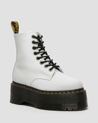 Shop Dr. Martens' Damen 1460 Pascal Max Plateaustiefel In Weiss