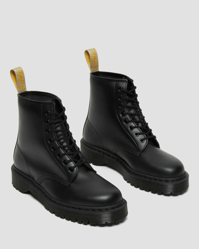 Shop Dr. Martens' Vegan 1460 Bex Mono Lace Up Boots In Black