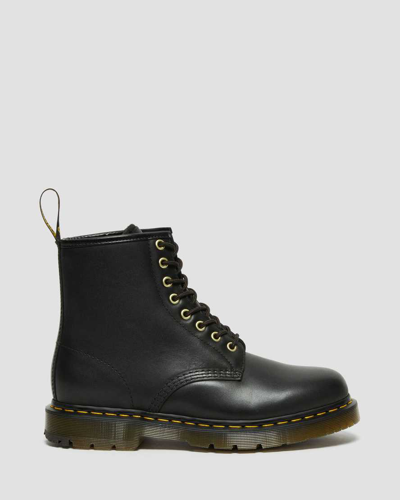Dr. Martens' Dr.martens 1460 Nappa Lace-up Combat Boots In Schwarz