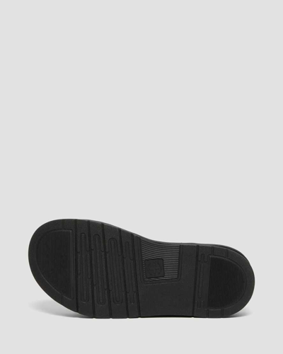 Shop Dr. Martens' Herren Daxton Leder Slip-on Sandalen In Black
