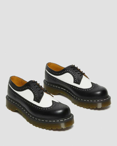 Dr. Martens' 3989 Bex Smooth Leather Brogue Shoes In Black