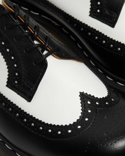 Dr. Martens' 3989 Bex Smooth Leather Brogue Shoes In Black