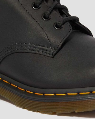 Dr. Martens' 1460 Waterproof 8 Eye Boots In Black