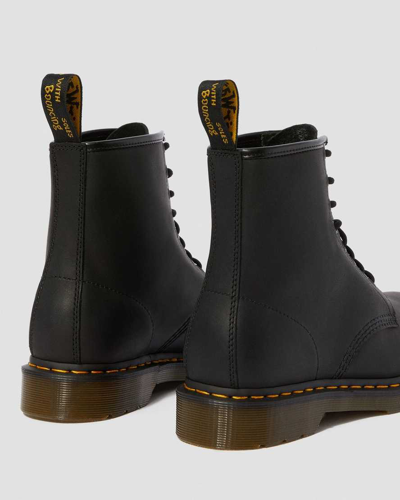 Dr. Martens' 1460 Waterproof 8 Eye Boots In Black