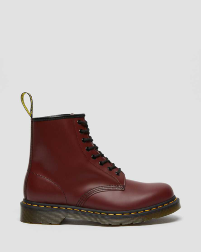 Dr. Martens' Dr.martens Smooth Boots In Cherry Color Leather In Rot
