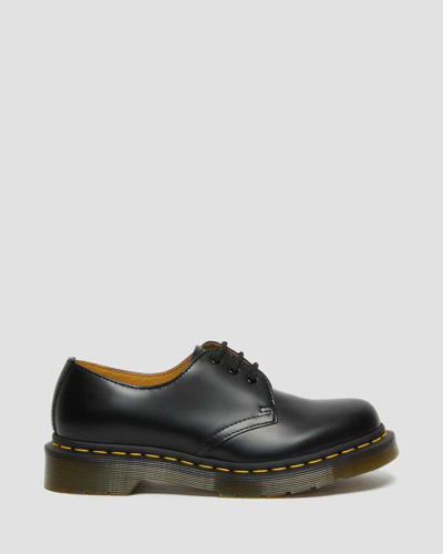 Dr. Martens' Unisex 1461 Quad Polished Smooth Shoes In Black