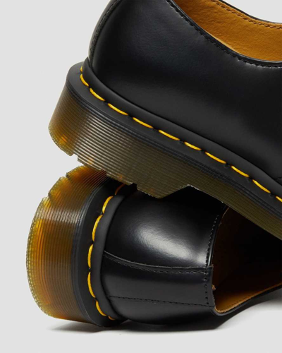 Dr. Martens' Dr. Martens Woman Lace-up Shoes Black Size 6 Leather In Black