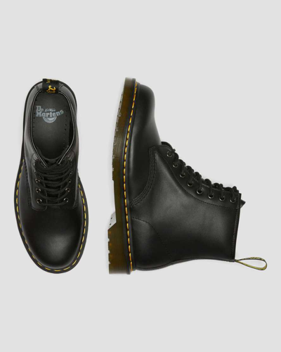 Shop Dr. Martens' 1460 Nappa Leather Lace Up Boots In Black