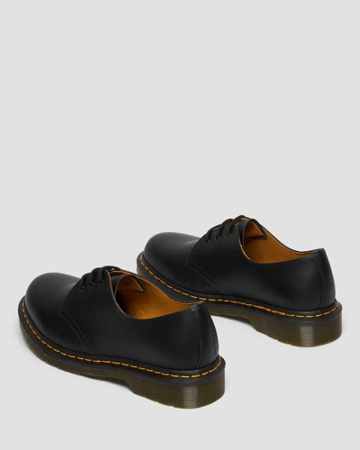 Dr. Martens' 1461 Slip Resistant Leather Oxford Shoes In Black