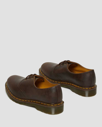 Shop Dr. Martens' 1461 Crazy Horse In Braun