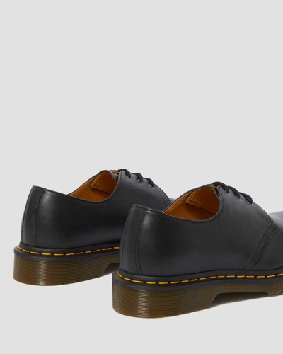 Shop Dr. Martens' 1461 Nappa Leather Oxford Shoes In Black
