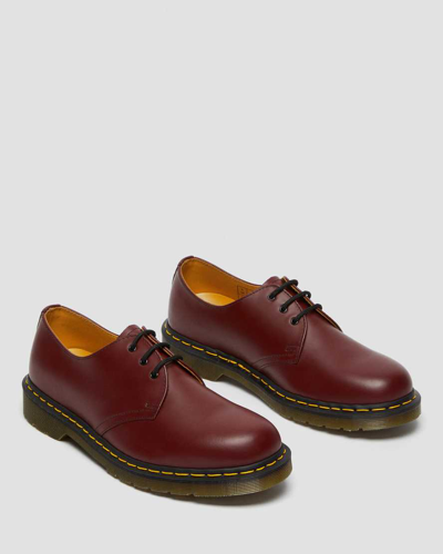 Shop Dr. Martens' 1461 Smooth Leather Oxford Shoes In Rot