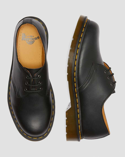 Shop Dr. Martens' 1461 Nappa Leather Oxford Shoes In Black