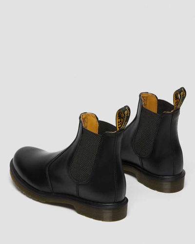 Shop Dr. Martens' 2976 Smooth Leather Chelsea Boots In Black