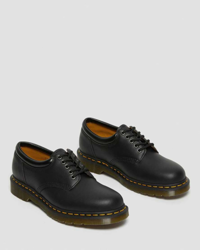 Dr. Martens' 8053 Nappa Leather Casual Shoes In Schwarz