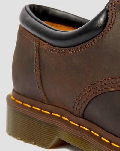 Dr. Martens' Dr. Martens Gender Inclusive Plain Toe Derby In Braun